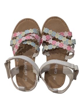 Carter's Floral Sandals – Girls Size 9